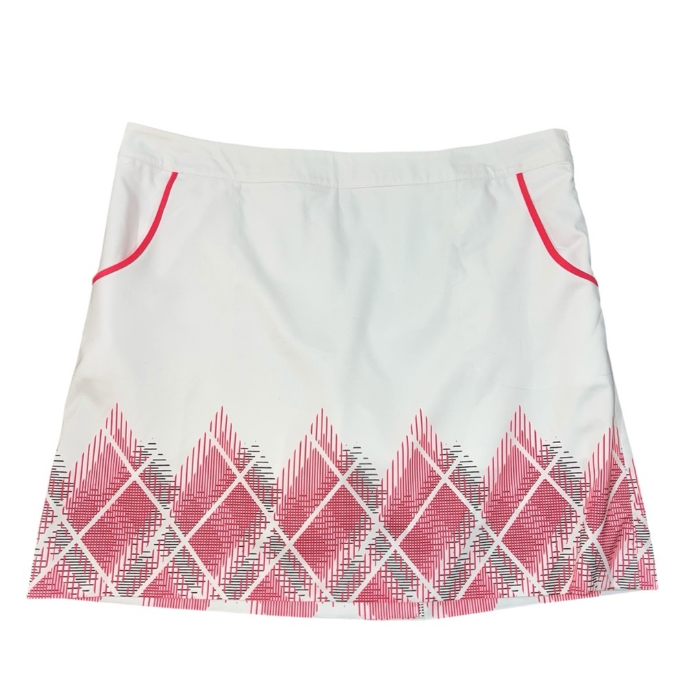 Izod White and Pink Skort